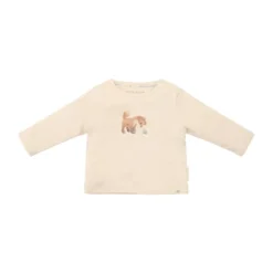 Little Dutch T-shirt Lange Mouw - Maat 50 - Sand Melee