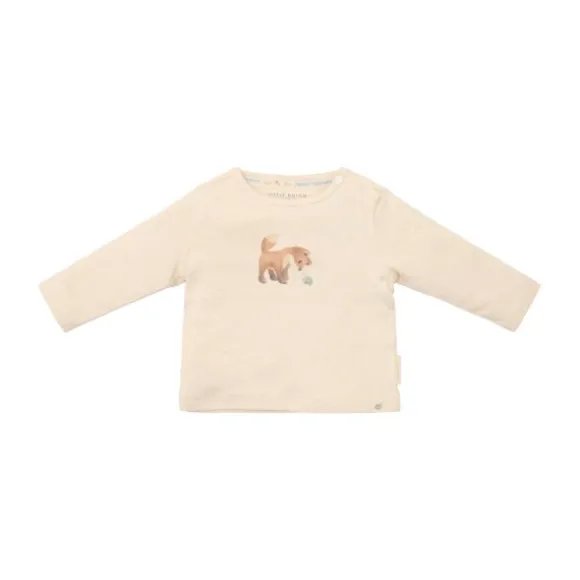 Little Dutch T-shirt Lange Mouw - Maat 50 - Sand Melee