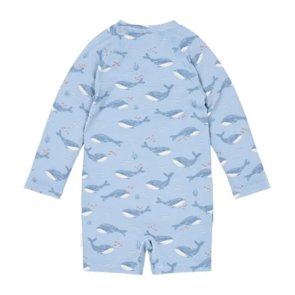 Little Dutch Zwempak Lange Mouwen - Ocean Splash - 62/68