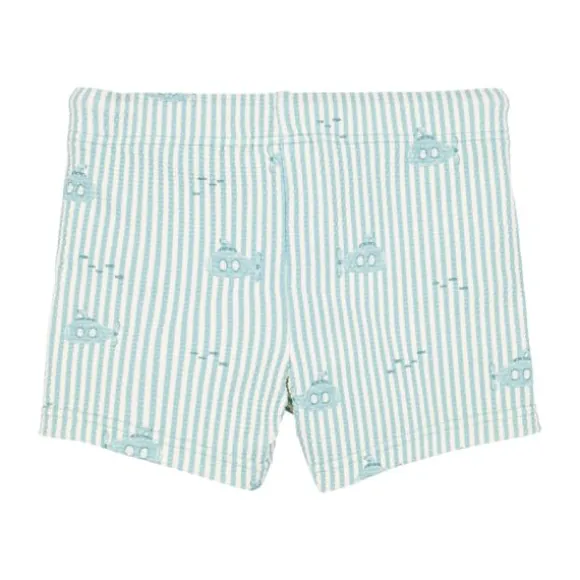 Little Dutch Zwemshirt Korte Mouwen en Short - Ocean Adventure - 62/68
