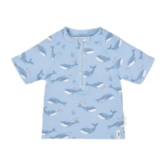 Little Dutch Zwemshirt Korte Mouwen - Ocean Splash - 74/80