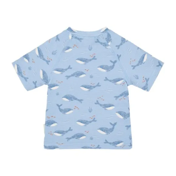 Little Dutch Zwemshirt Korte Mouwen - Ocean Splash - 74/80
