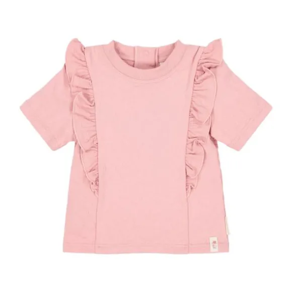 Little Dutch Zwemshirt Korte Mouwen - Dreamy Pink Rose - 62/68