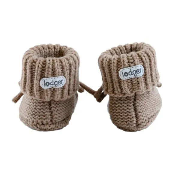 Lodger Buffalo Slofjes - Merinowol - 0-6 mnd - Beige