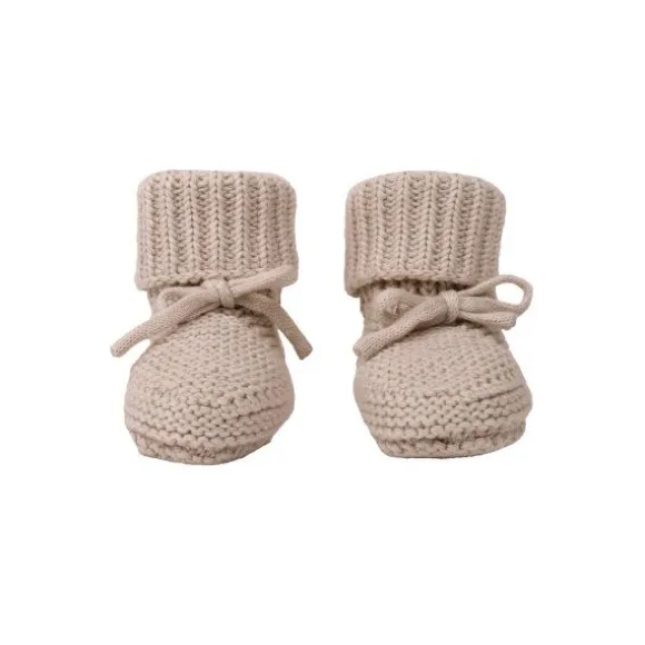 Lodger Knit Slofjes - 0-6 mnd - Birch