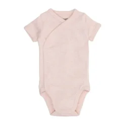 Lodger Melange Romper Korte Mouw - Maat 56 - Tan