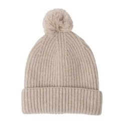 Lodger Mutsje - Merinowol - Beige - 3-6 mnd