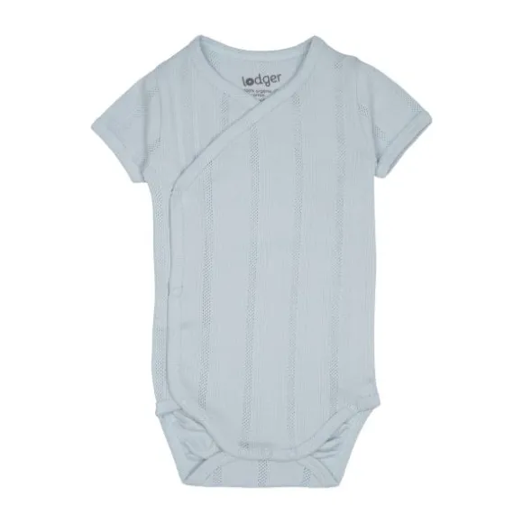 Lodger Romper Korte Mouwen Pointelle - Maat 62 - Air