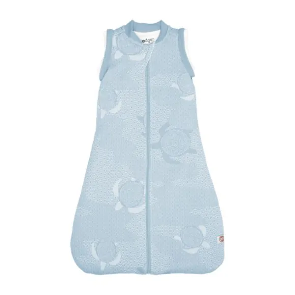 Lodger Slaapzak Hopper Met Afristbare Mouwen - Maat 86/98 - Matcha Blue Fogg