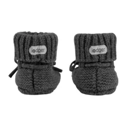 Lodger Slofjes - Merino Wool - Pigeon - 0-6M