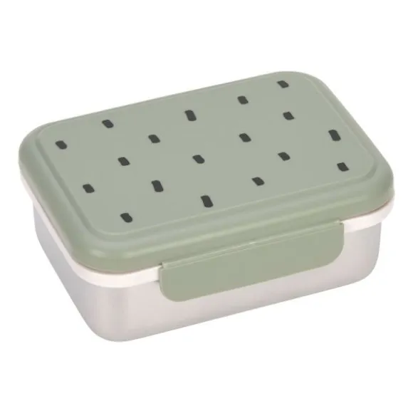 Lässig Happy Prints Lunchbox Light Olive Roestvrijstaal