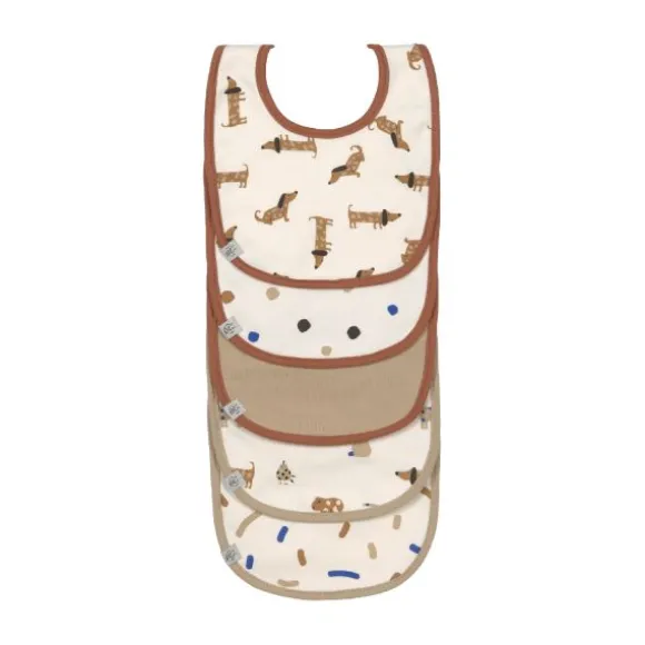 Lässig Little Mateys Slabbetjes Royal Blue 5 Stuks