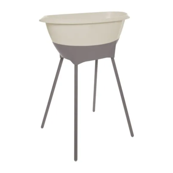 Luma Badje + Badstandaard - Almond/Chalk Brown