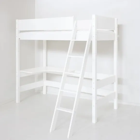 Manis-h GRETE Combi Hoogslaper Met Schuine Ladder - 90 x 160 cm
