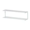 Manis-h Regaal 2-Legplanken – 90 cm – Wit