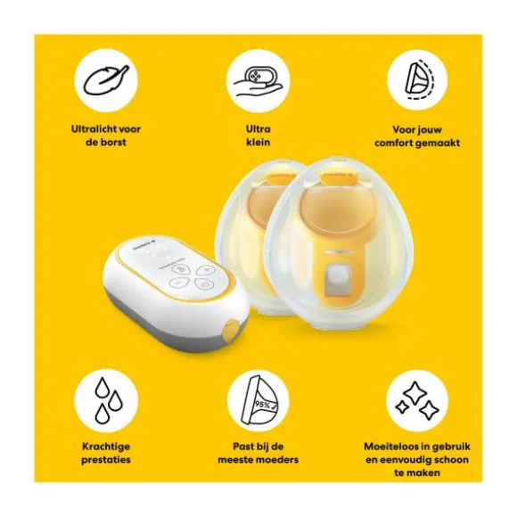 Medela Borstkolf - Freestyle™ Mini Handsfree - Dubbel Elektrisch