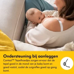 Medela Contact Tepelhoedjes Incl Bewaardoos Mt. S