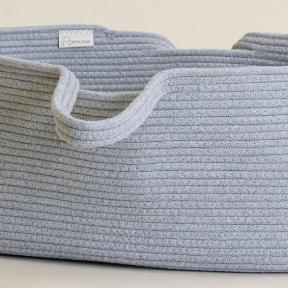Metallbude Moses Wieg - Dove Grey