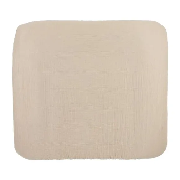 Meyco Aankleedkussenhoes Pre-Washed - 85 x 75 cm - Hydrofiel - Sand