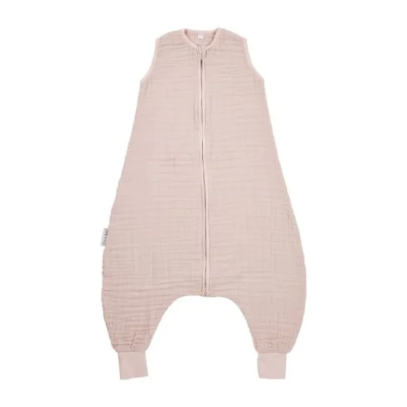 Meyco Baby Jumper Ongevoerde Slaapzak - 80 cm - Hydrofiel - Soft Pink