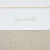 Meyco Baby Klein Wonder Wieglaken - 75 x 100 cm - Soft Sand