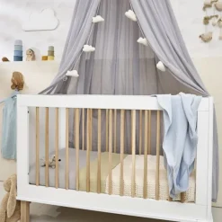 Meyco Baby Ledikantlaken - 100 x 150 cm - Pre-washed Hydrofiel - Offwhite