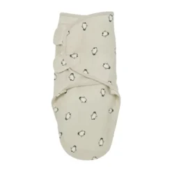 Meyco Baby Penguin Inbakerdoek - 4-6 Mnd - Soft Sand