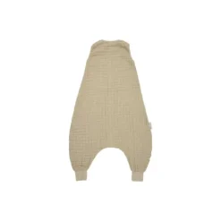 Meyco Baby Uni Zomer Slaapoverall Jumper - 104 cm - Pre-Washed Hydrofiel - Sand