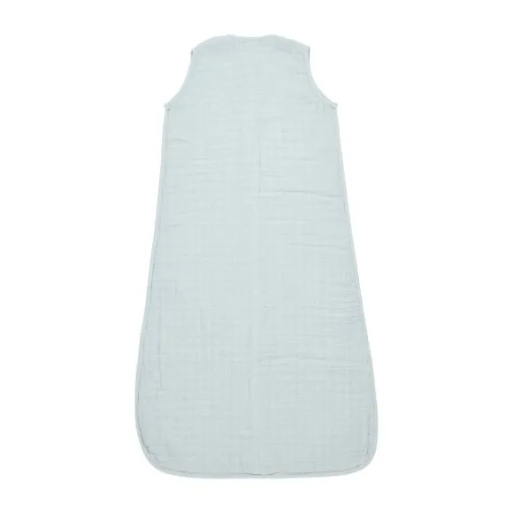 Meyco Baby Uni Zomerslaapzak - 70 cm - Pre-Washed Hydrofiel - Grey Blue