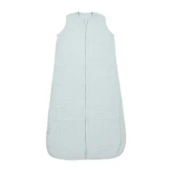 Meyco Baby Uni Zomerslaapzak - 70 cm - Pre-Washed Hydrofiel - Grey Blue