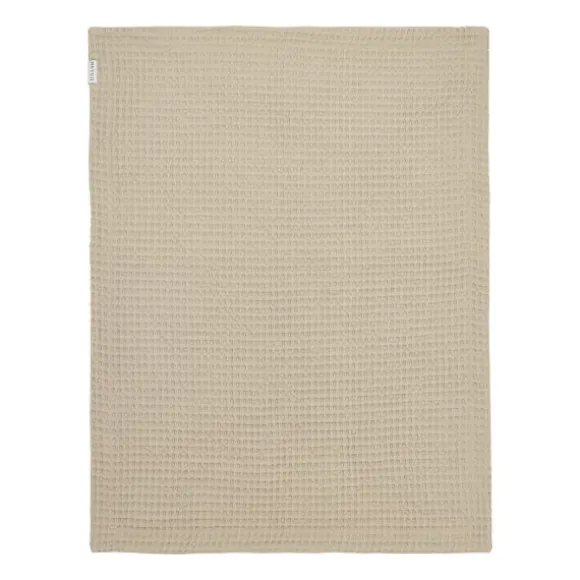 Meyco Baby Waffle Ledikantdeken - 100 x 150 cm - Sand