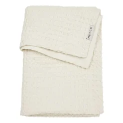 Meyco Baby Waffle Wiegdeken - 75 x 100 cm - Nature
