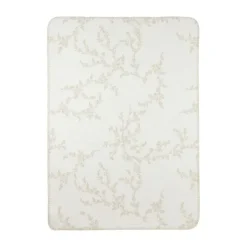 Meyco Branches Wiegdeken - 75 x 100 cm - Sand