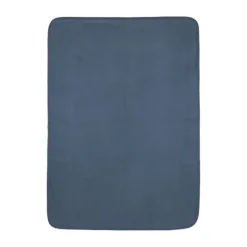 Meyco Gebreide Jacquard Flannel Deken - 100x150 cm - Pure Indigo
