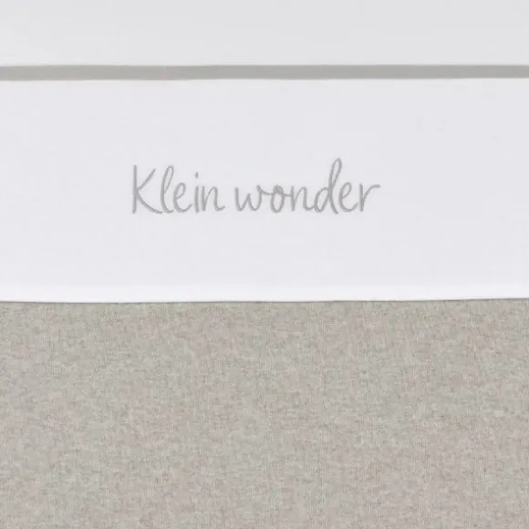 Meyco Klein Wonder Ledikantlaken - 100 x 150 cm - Greige