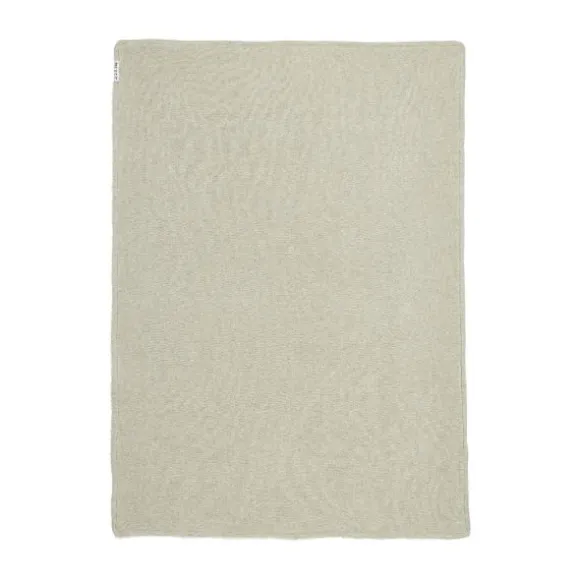 Meyco Knit Basic Fleece Ledikantdeken 100 x 150 cm Sand Melange