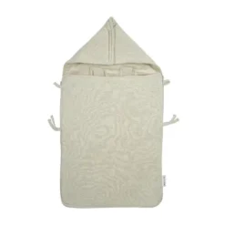 Meyco Knit Teddy Basic Voetenzak - Sand Melange