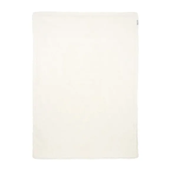 Meyco Ledikantdeken Knots Teddy - 100 x 150 cm - Offwhite