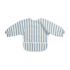 Meyco Mouwslab - Fat Stripe - Jeans Blue - 1-pack