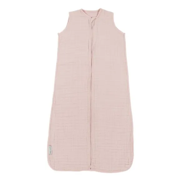 Meyco Uni Slaapzak - Zomer - Soft Pink - 110 cm