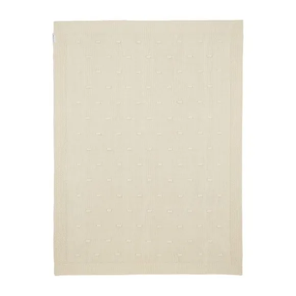 Meyco Wiegdeken Knots - 75 x 100 cm - Soft Sand