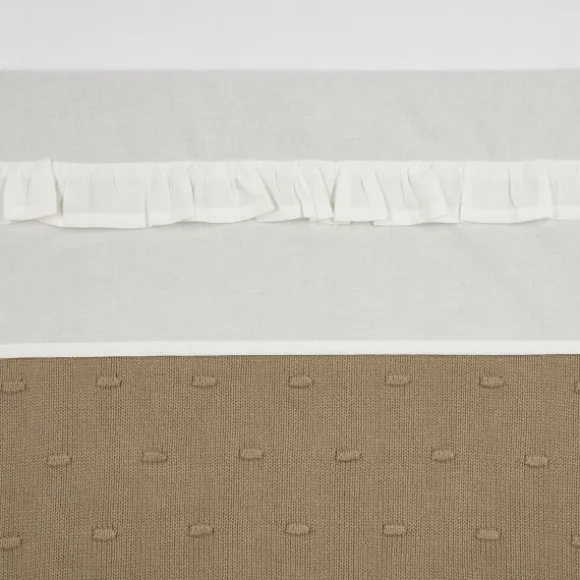 Meyco Wieglaken - Ruffle - Sand