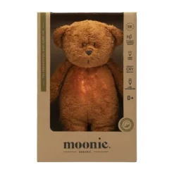 Moonie The Humming Bear Slaapknuffel - Caramel