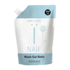 Naïf Navulverpakking Reinigende Wasgel Voor Baby & Kind 500 ml