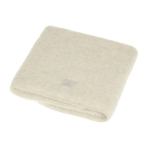 Nanami Ledikantdeken - Wool Relief - Beige