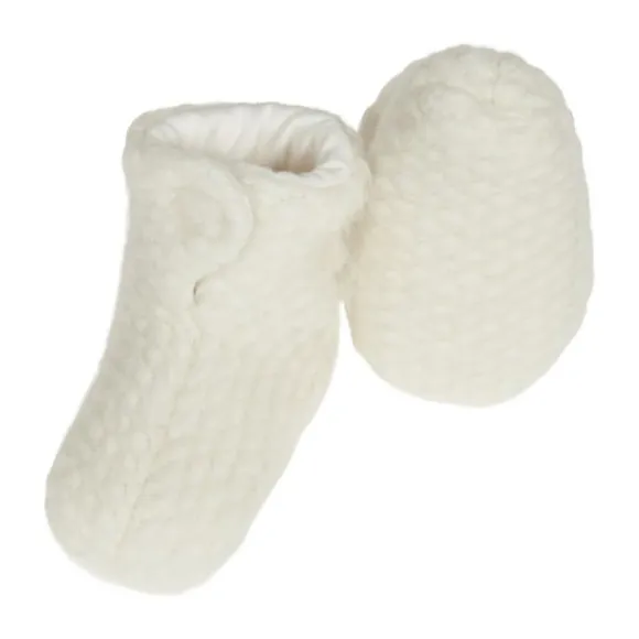 Nanami Newborn Schoentjes – Volume Wool Off-white