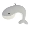 Nanami Voedingskussen - Momo the Whale - Klein - Grey