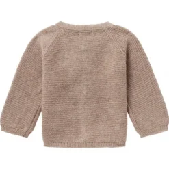 Noppies Naga Knit Vestje Taupe Melange Mt. 62