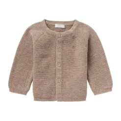 Noppies Naga Knit Vestje Taupe Melange Mt. 62
