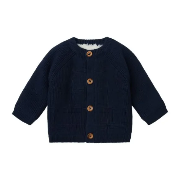 Noppies Nevers Knit Vestje - Black Iris - Mt. 62